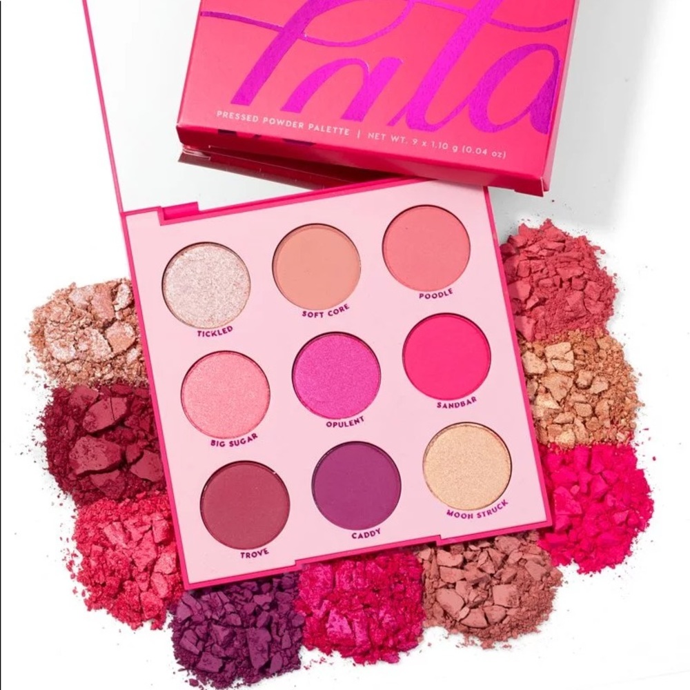 ColourPop Ooh Lala Palette - swatched but not used